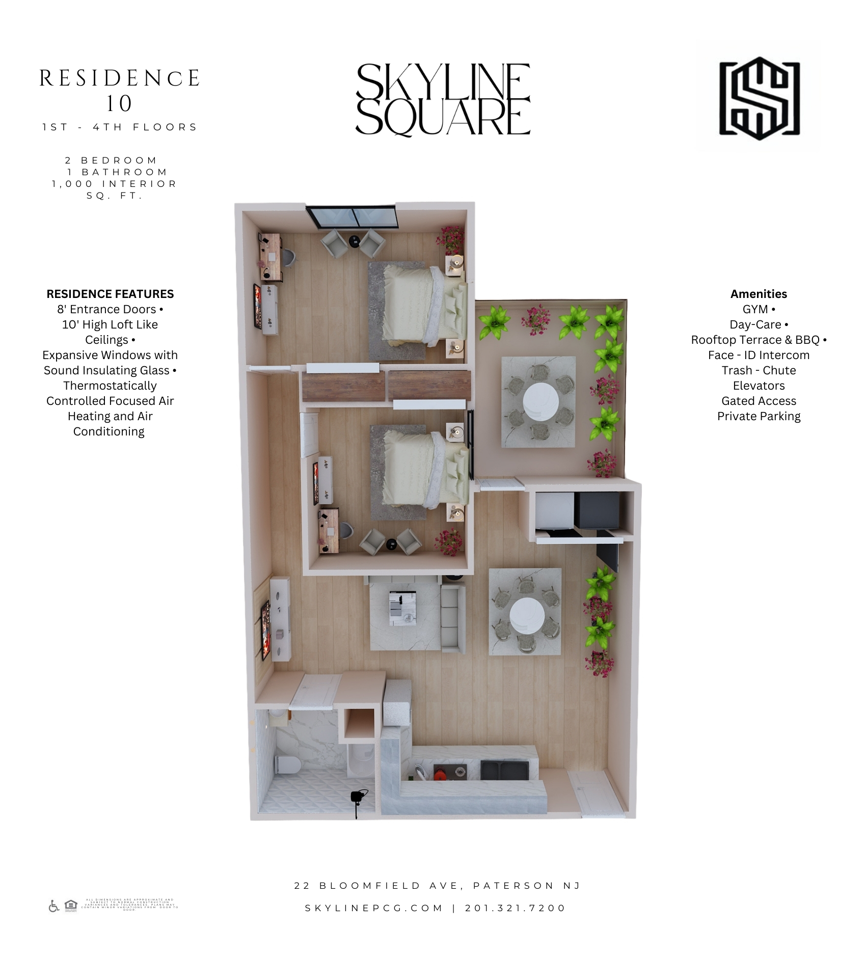 apartment 306 at skyline square